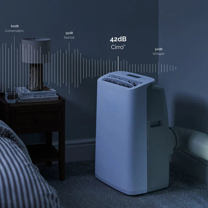 Meaco Cirro+® 14000 BTU Super Quiet Inverter Smart Portable Air Conditioner & Heater